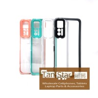    TCL 30 5G - Candy Case Shockproof Silicone Bumper Frame Case
